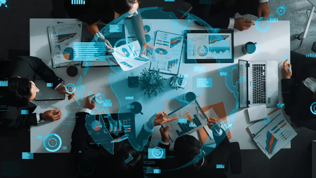 top-view-business-team-listening-manager-present-global-network-directorate